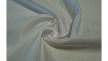 10cm Tischdeckenstoff knitterarm / Polyester-Dekostoff,  Köperbindung, HELLGRAU   (Grundpreis €8,00/m)